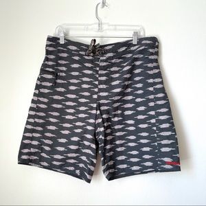 Patagonia mens wavefarer board shorts swim trunks Sz 35 (xy1140)